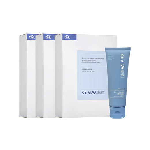 Dr.Alva瑷尔博士 益生菌玻尿酸面膜10片/盒 商品图0
