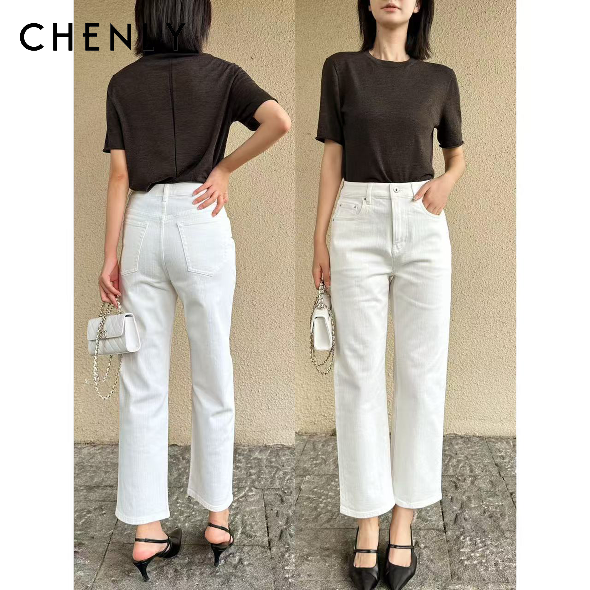 尘衣｜25F/W 经典直筒烟管显瘦九分牛仔