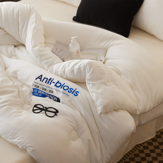 【品牌直发】加倍生活 A类控温抑菌加厚软糯亲肤冬被 两色可选 抑菌纤维填充 商品图5
