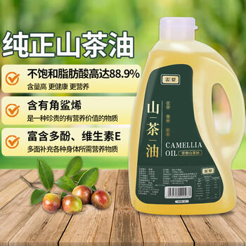 云婺 5.2L大桶山茶油100%纯茶油江西纯正茶籽油耐高温无添加食用油 /粮油调味 /食用油 /山茶油 商品图5