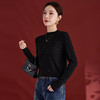SM 1536一线成衣珠片纱羊毛衫时尚洋气显瘦毛衣圆领针织衫 商品缩略图1