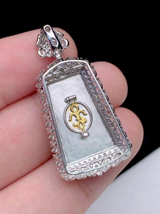 无事牌翡翠吊坠 商品图6