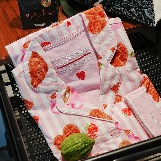 100%棉磨毛睡裙-女款 商品图4