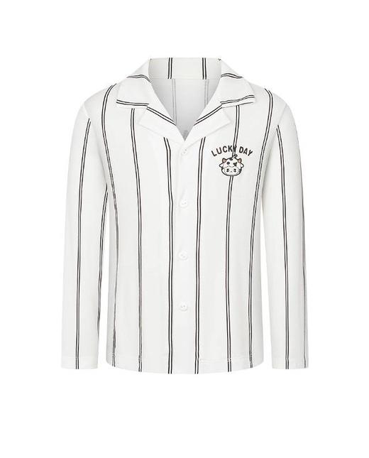 【春上新】8楼爱慕儿童Aimer Kids中性奶皮仔开衫长袖家居AK341J521，吊牌价459元 商品图4