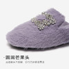 【微醺系列】星期六都市丽人钻扣毛绒穆勒拖SSD4114160 商品缩略图13