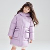 笛莎Deesha 2025冬季新款女童时尚蓄热连帽羽绒服 商品缩略图3