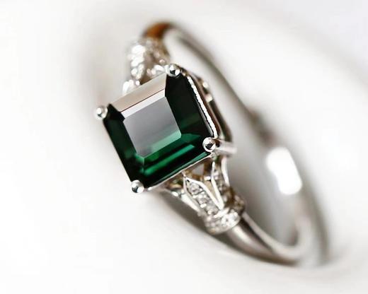 1.35ct刻面碧玺戒指 商品图4