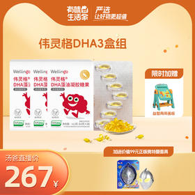 英氏伟灵格DHA藻油（帝斯曼T油）3盒装