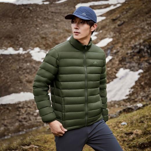 【立领/连帽可选】拓路者轻薄立领排骨/连帽羽绒服男款秋冬鸭绒保暖可拆卸冲锋衣羽绒内胆外套 商品图1