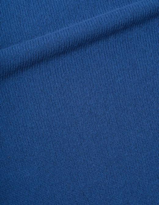 Margaret Howell 25AW 绀蓝色/炭黑色高领苏格兰羊绒衫 商品图6