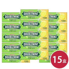绿箭薄荷糖冰柠薄荷35粒铁盒装*15(6923450605332)