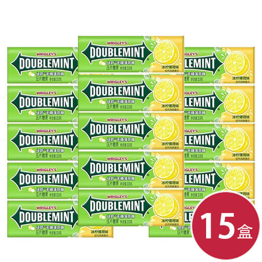 绿箭薄荷糖冰柠薄荷35粒铁盒装*15(6923450605332) 商品图0