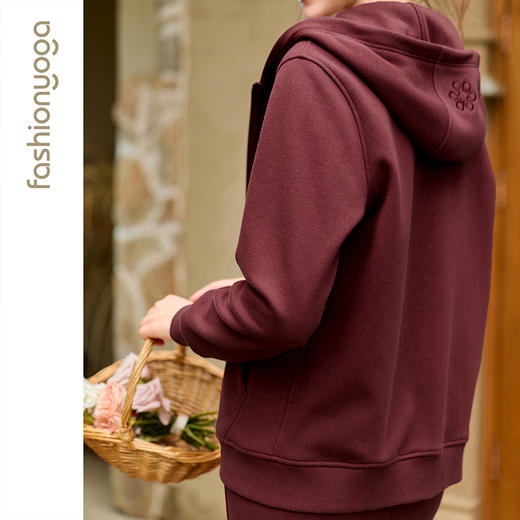 F15853宽松连帽拉链外套 商品图12