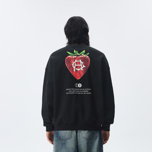 草莓常规款卫衣 商品图1