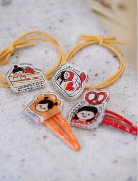 郭郭绘丨亚克力发饰