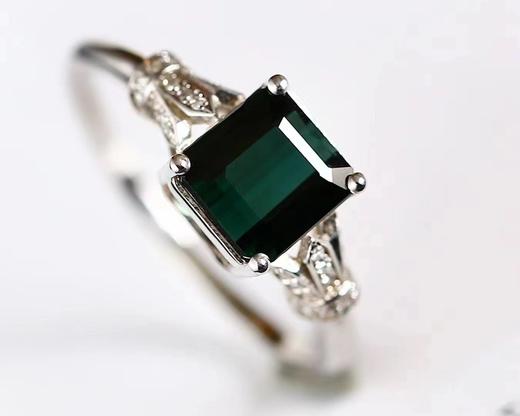 1.35ct刻面碧玺戒指 商品图1