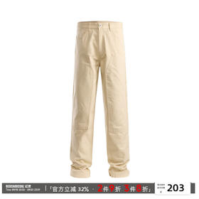 REDCHARCOAL 红炭伐木工装裤男山系纯色直筒宽松美式潮牌休闲长裤