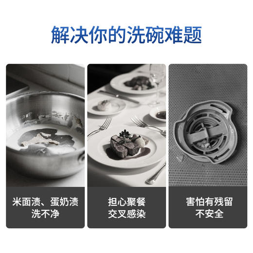 finish亮碟洗碗机专用洗涤剂洗涤粉4瓶/专用盐*2/漂洗剂 *2/机体*2西门子美的海尔洗碗机可用亮碟剂洗碗粉套装 商品图5