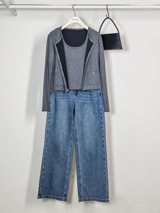 【特惠不退货】伊芙丽春秋针织两件套1F9101201S 商品图2