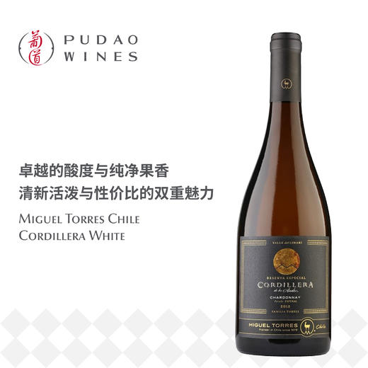 米高桃乐丝高迪丽娜干白葡萄酒 Miguel Torres Chile Cordillera White 商品图0