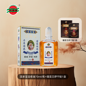⁶【送苗王贴1盒】非遗苗方活络油 快速渗透 缓解各种筋骨关节不适 SS06-CR-ZPH