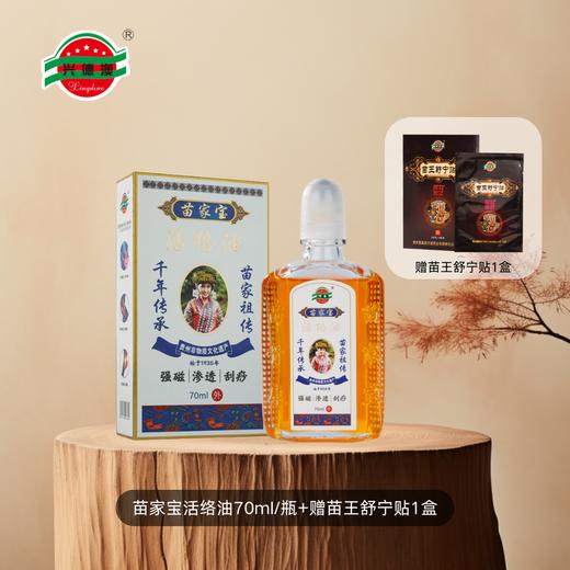 ⁶【送苗王贴1盒】非遗苗方活络油 快速渗透 缓解各种筋骨关节不适 SS06-CR-ZPH 商品图0