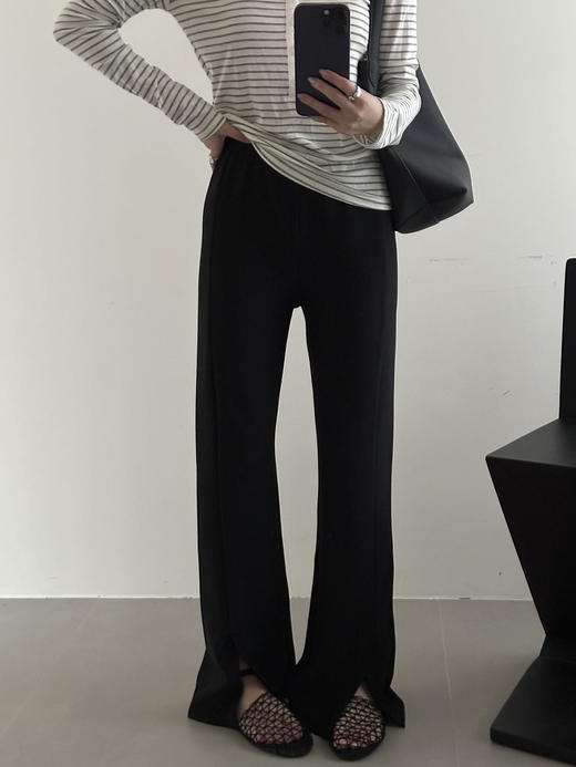 巨巨巨百搭显瘦开叉闪电裤 商品图8