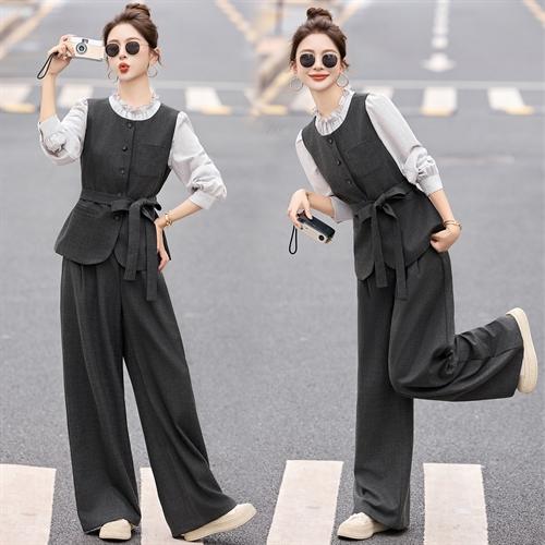 潮流气质，时尚休闲三件套装HR-MEIQIN5718 商品图1