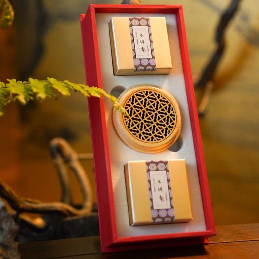 桂花盘香礼盒  气味甜美，点燃后有着浓郁的桂花香气 商品图1