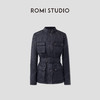 ROMI STUDIO“复古英伦”油蜡混纺做旧防风夹克外套 RWCAWY4691 商品缩略图1