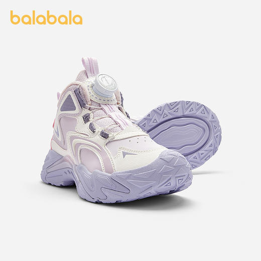巴拉巴拉童鞋儿童运动鞋女童防滑户外鞋加绒保暖秋冬鞋子时尚潮流 商品图1