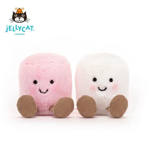 英国Jellycat趣味粉白色棉花糖毛绒玩具安抚玩偶公仔娃娃生日礼物cj 商品图1