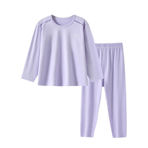 儿童薄款秋衣秋裤莫代尔棉长袖内衣套装男童女童睡衣中大童家居服 商品图4