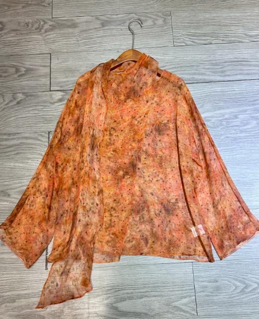 【门店同款】ENJOY夏季艺术肩扣飘带上衣 163301908 商品图0