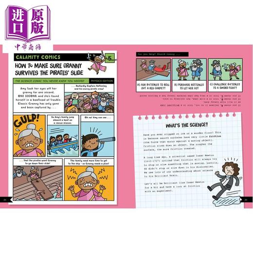 【中商原版】How To Save Your Granny From a Runaway Train 火车救援记 英文原版进口图书 青少年儿童科学原理物理实验书 商品图2
