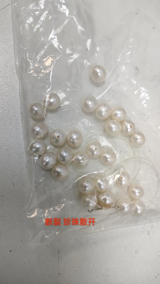 W3136119992010  京润珍珠gNpearl	【口碑爆款】海贝K金手链金镶淡水珍珠手链6-7MM 【带绳重量10.9克】 商品图3