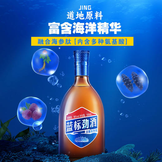 劲牌 蓝标劲酒 36度 500ml*2瓶（礼盒款） 清香型 露酒 自饮小酌 送礼 送长辈 聚餐 商品图3