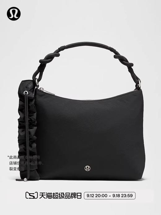 压褶大肠包包，哇这个好特别。瑜伽健身多功能大容量背包C091568 商品图6