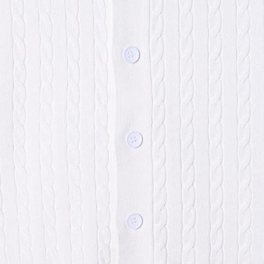 46764SDSA男士秋冬新款痞帅男装极简风短款纽花圆领针织衫百搭开衫毛衣 商品图2