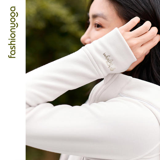 F15852修身连帽开衫外套 商品图3