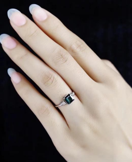 1.35ct刻面碧玺戒指 商品图5