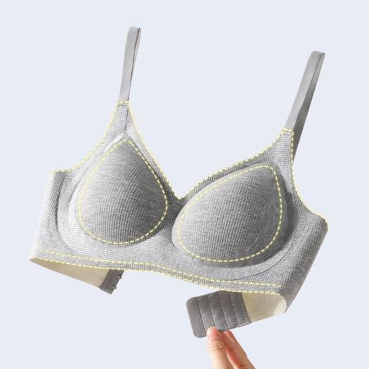 秋季上新【觉袈提拉舒适内衣】双倍提拉 聚拢防下垂 7A抗菌 双层软支撑 色纱螺纹面料 商品图1