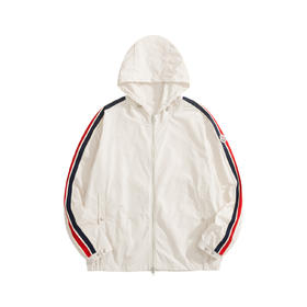 男款织带连帽夹克外套018