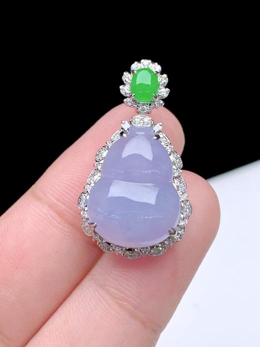 葫芦翡翠吊坠 商品图4