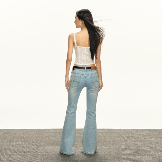 Ariseism 美式辣妹白色蕾丝提花吊带背心女2025夏季新款显瘦上衣 商品图4