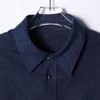 C002SDSA男士秋冬新款痞帅男装极简风纯色长袖翻领衬衫宽松百搭衬衣 商品缩略图2