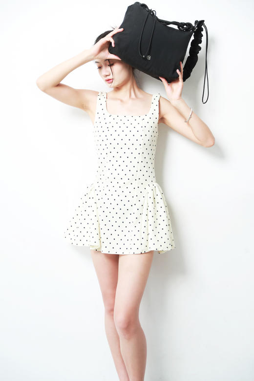 压褶大肠包包，哇这个好特别。瑜伽健身多功能大容量背包C091568 商品图14