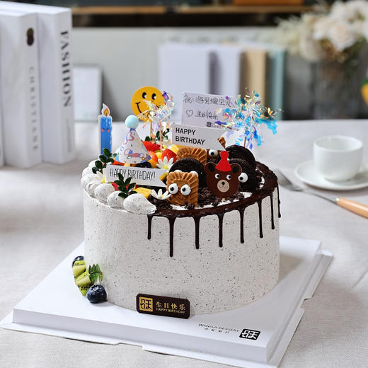 奥利奥咸奶油蛋糕，动物奶油香味浓郁 商品图0