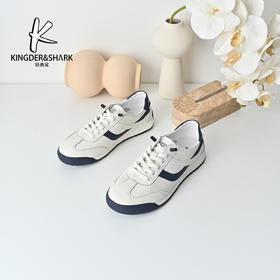 KDS经典鲨2025年秋季专柜新品男士拼色平底一脚蹬舒适休闲鞋KW08-533351