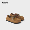 和诚行2025秋季新款复古勃肯女款平底休闲西部风乐福鞋1830058 商品缩略图0